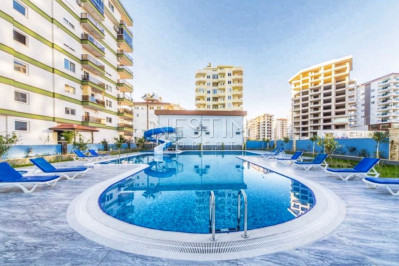 Светлая квартира 1+1 в районе Махмутлар, в 450 м от Средиземного моря фото 3