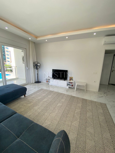 Светлая квартира 1+1 в районе Махмутлар, в 450 м от Средиземного моря фото 16