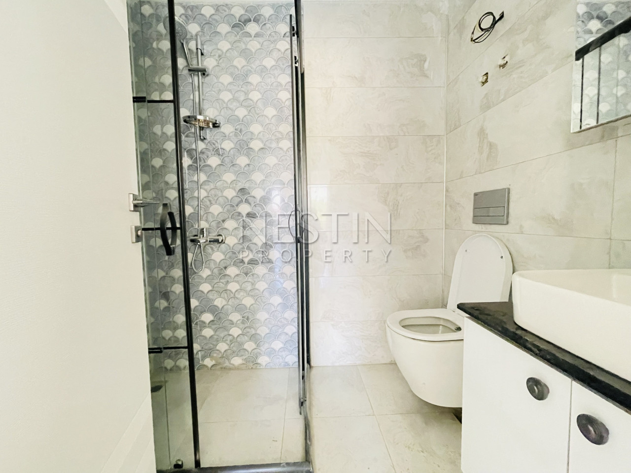 Светлая квартира с отдельной кухней 3+1 в районе Махмутлар, в 500 м от Средиземного моря фото 13