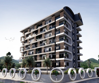 Комплекс на этапе строительства в районе Демирташ в 350 м от моря фото 1