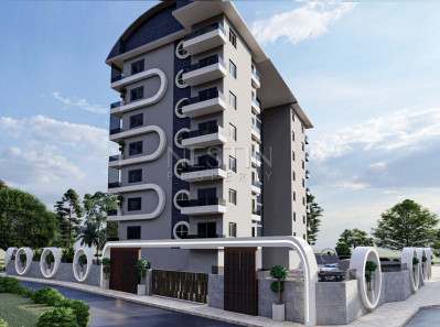 Комплекс на этапе строительства в районе Демирташ в 350 м от моря фото 3