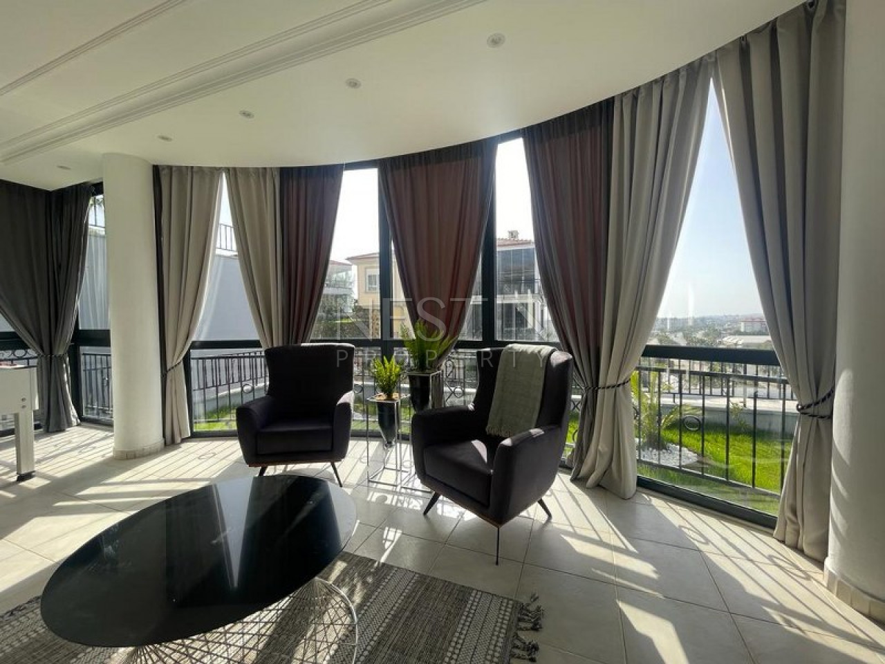 Просторная вилла 4+1 в хорошем комплексе района Конаклы фото 10