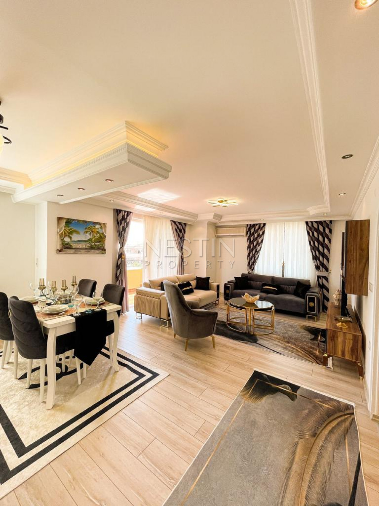 Квартира 2+1 с дизайнерским ремонтом в районе Махмутлар, в 200 м от Средиземного моря фото 5