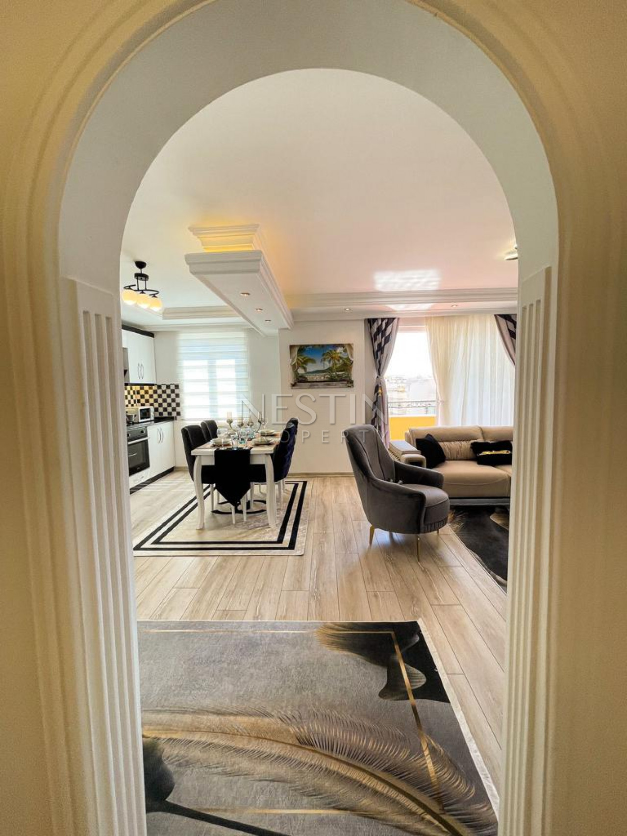 Квартира 2+1 с дизайнерским ремонтом в районе Махмутлар, в 200 м от Средиземного моря фото 12