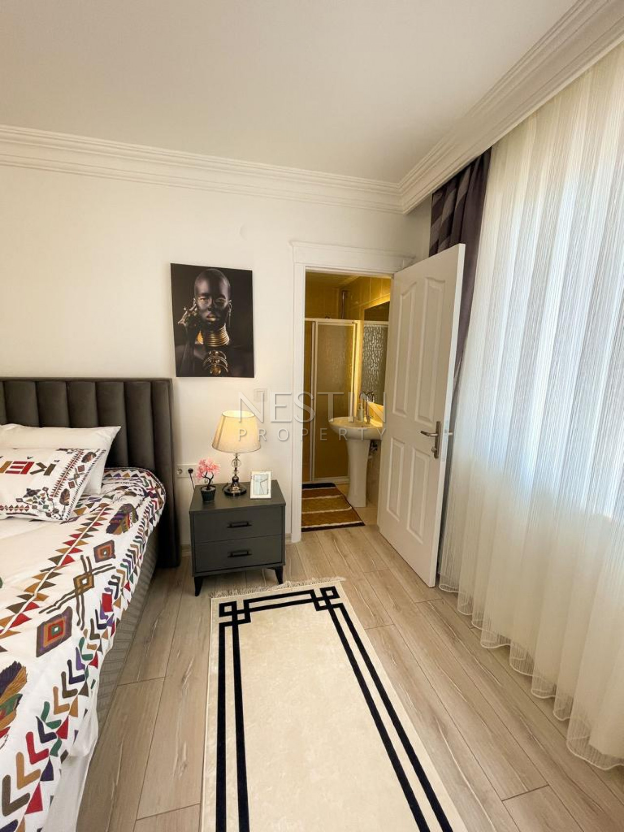 Квартира 2+1 с дизайнерским ремонтом в районе Махмутлар, в 200 м от Средиземного моря фото 13