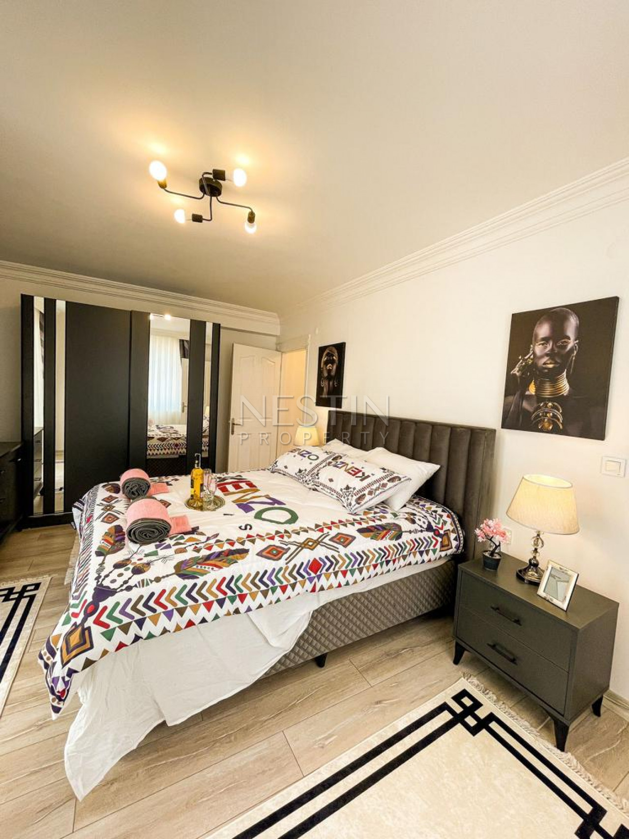 Квартира 2+1 с дизайнерским ремонтом в районе Махмутлар, в 200 м от Средиземного моря фото 15