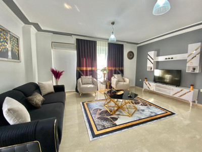 Просторная квартира с дизайнерским ремонтом 2+1 в Махмутларе фото 9