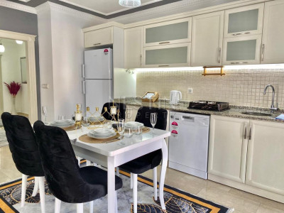 Просторная квартира с дизайнерским ремонтом 2+1 в Махмутларе фото 10