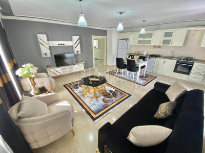 Просторная квартира с дизайнерским ремонтом 2+1 в Махмутларе фото 11