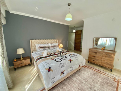 Просторная квартира с дизайнерским ремонтом 2+1 в Махмутларе фото 17