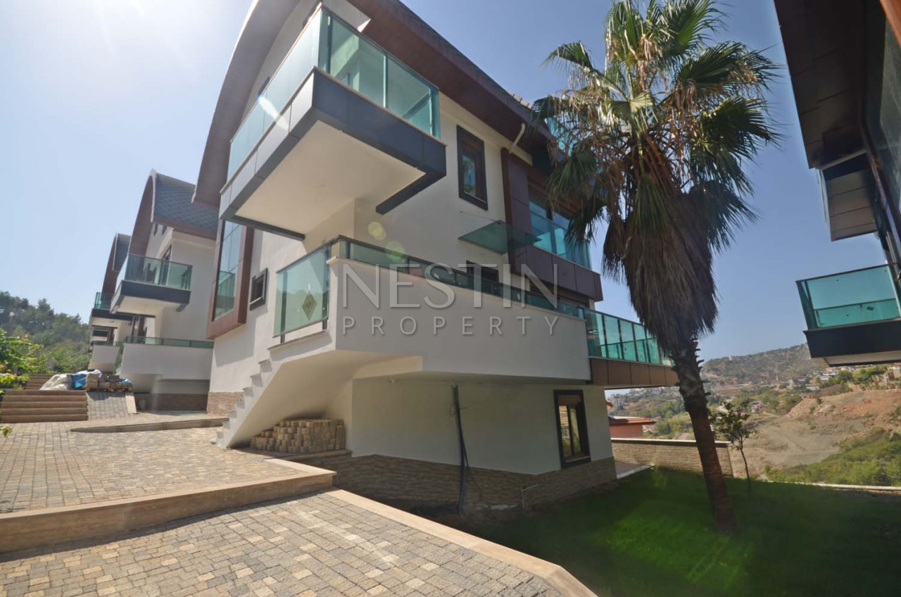 Новая вилла 5+1 с панорамным видом на море фото 5