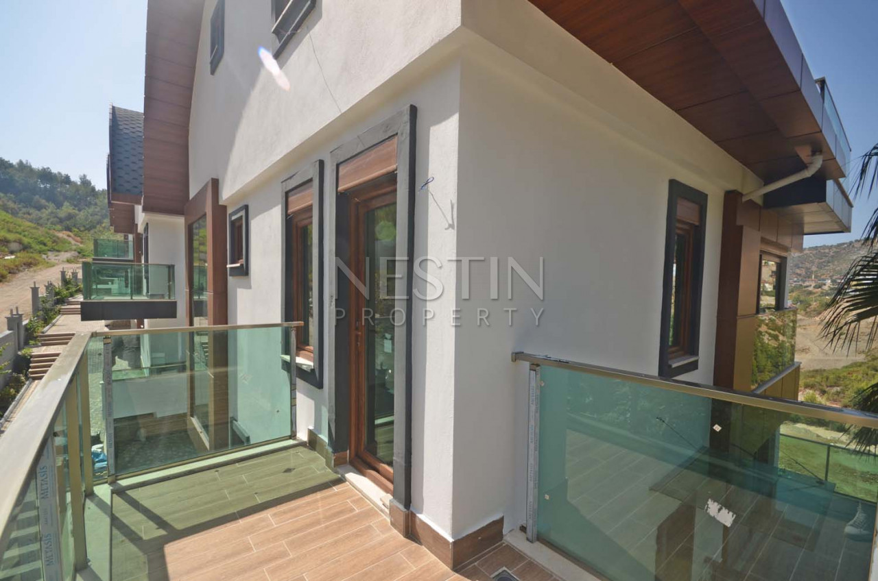 Новая вилла 5+1 с панорамным видом на море фото 7