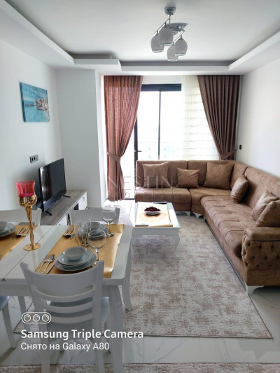 Квартира с видом на море 1+1 в районе Махмутлар фото 5