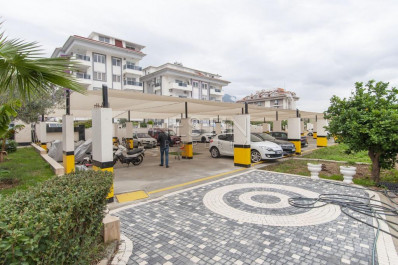 Апартаменты 1+1 в хорошем комплексе района Кестель фото 5