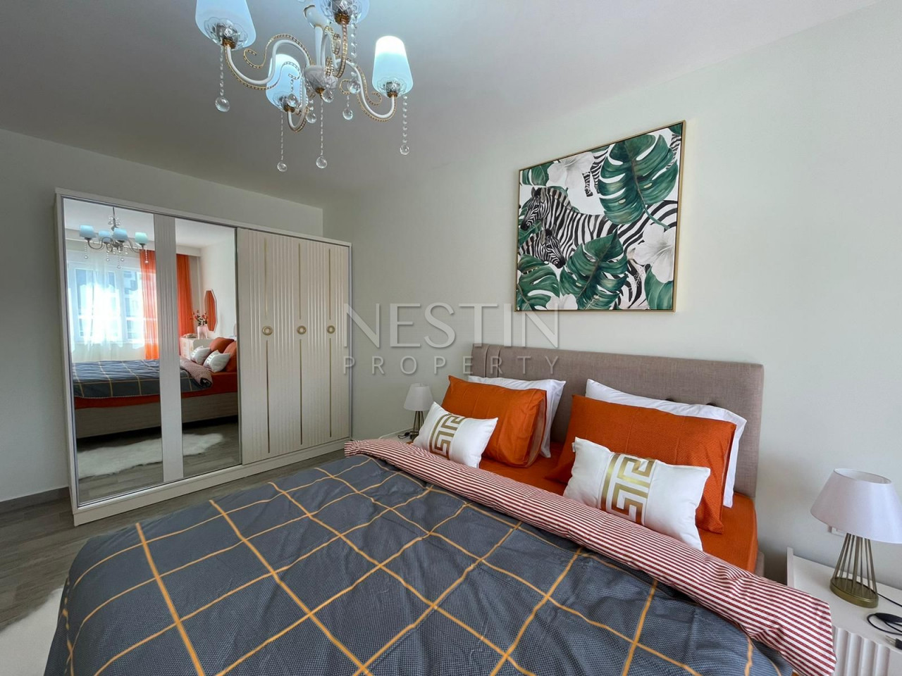 Апартаменты 1+1 в хорошем комплексе района Кестель фото 22