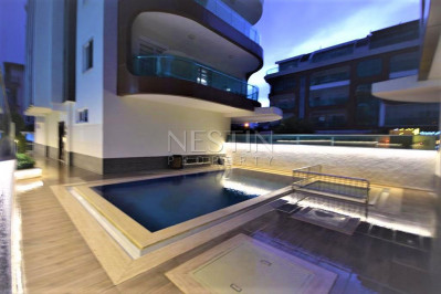 Квартира 1+1 в современном комплексе в центре Аланьи фото 2