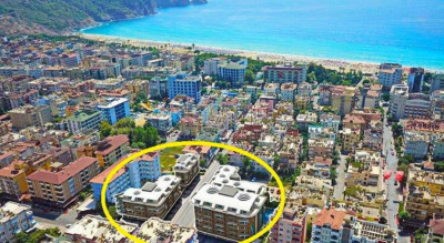 Квартира 1+1 в современном комплексе в центре Аланьи фото 13