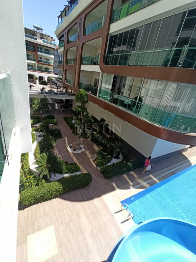 Квартира 1+1 в современном комплексе в центре Аланьи фото 14