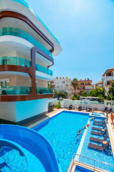 Квартира 1+1 в современном комплексе в центре Аланьи фото 23