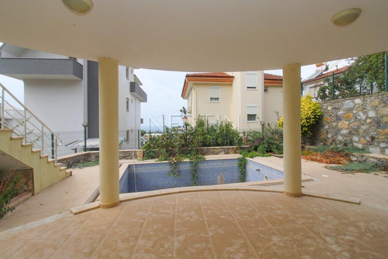 Вилла 4+1 с видом на море районе Каргыджак фото 23