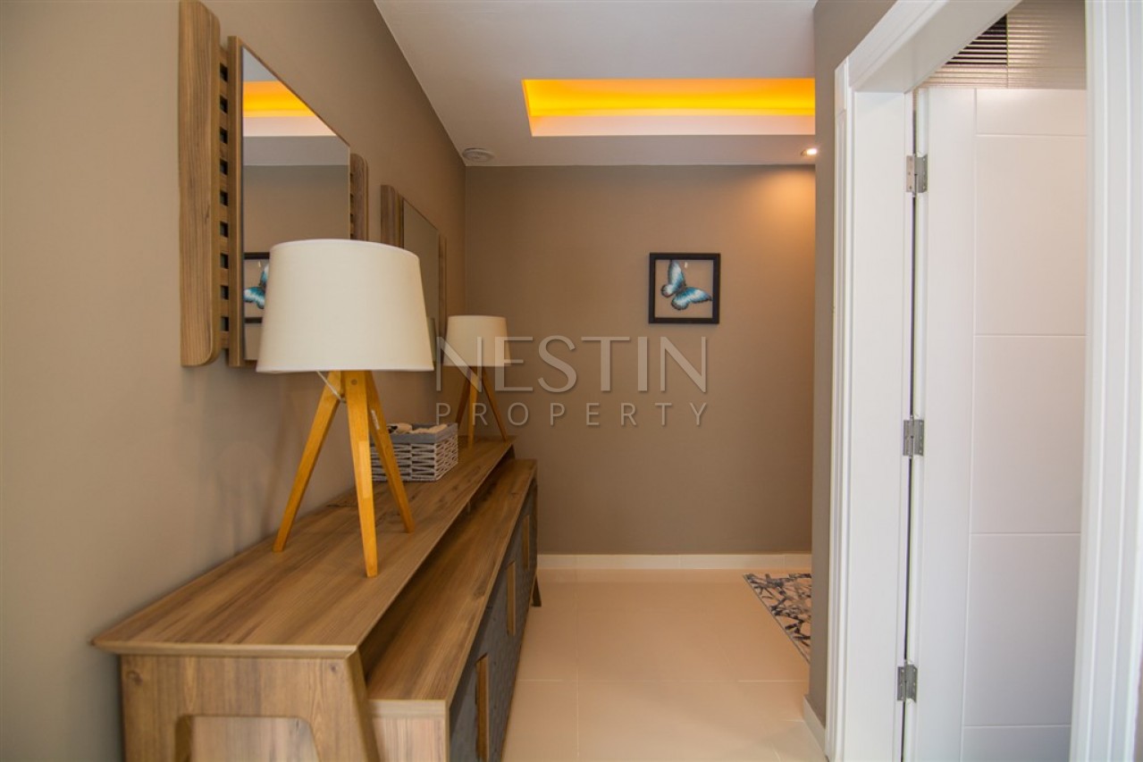 Вилла 3+1 с личным бассейном в Махмутларе фото 12