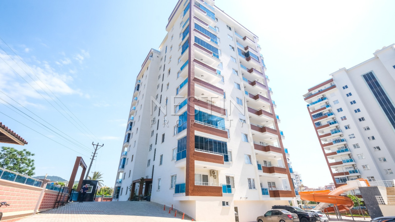 Стильная квартира 2+1 в комплексе района Махмутлар фото 1