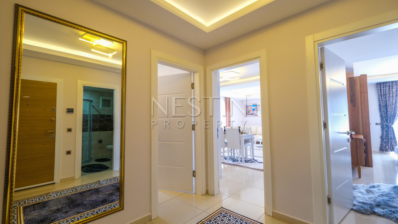 Стильная квартира 2+1 в комплексе района Махмутлар фото 20