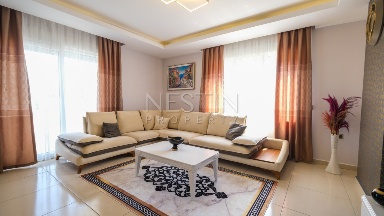 Стильная квартира 2+1 в комплексе района Махмутлар фото 28