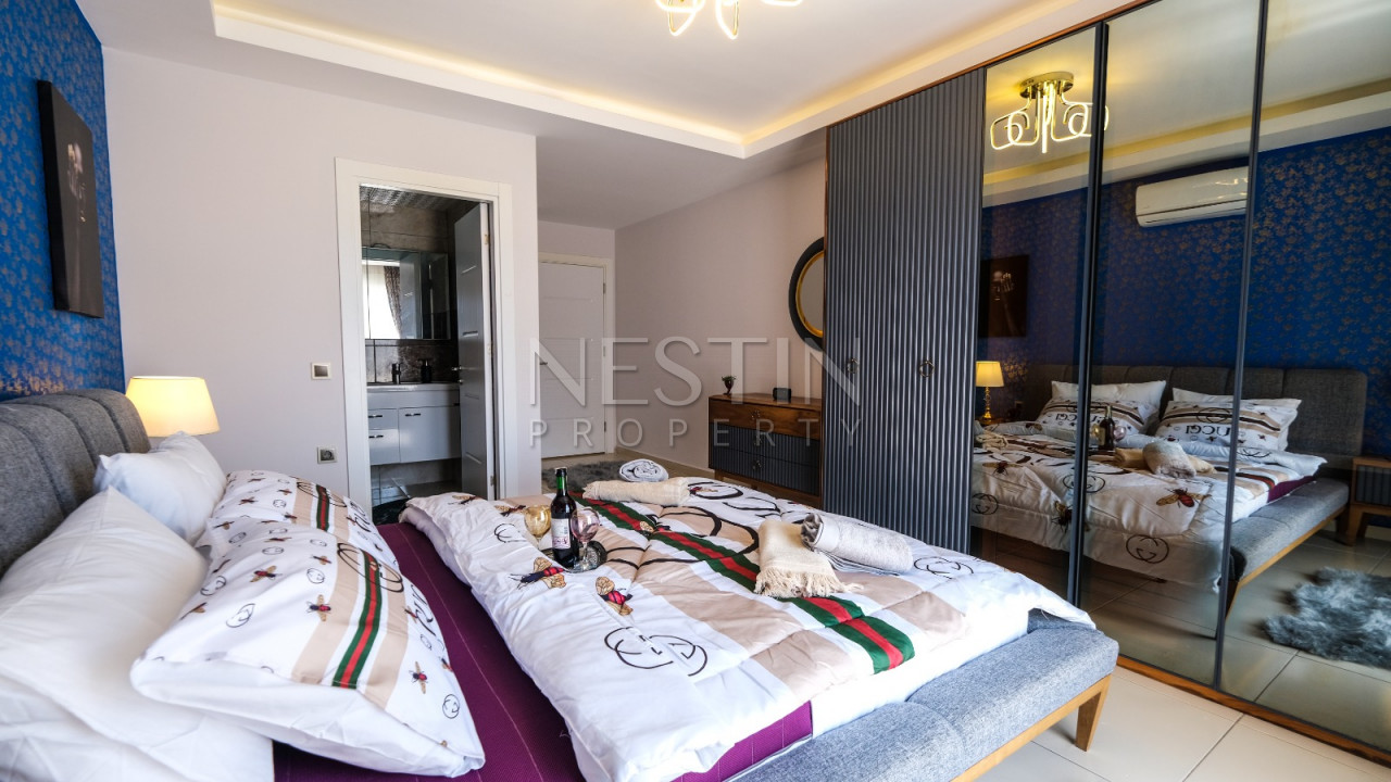 Стильная квартира 2+1 в комплексе района Махмутлар фото 30