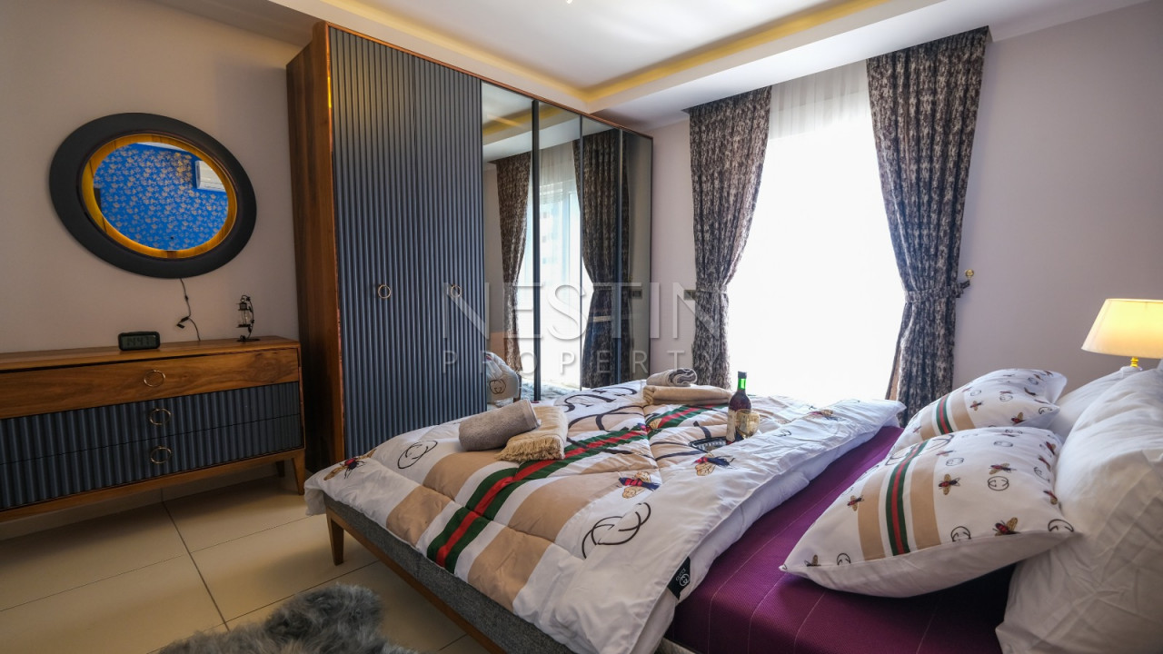 Стильная квартира 2+1 в комплексе района Махмутлар фото 31