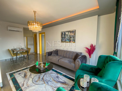 Квартира 1+1 с дизайнерским ремонтом в районе Махмутлар, в 300 м от Средиземного моря фото 26