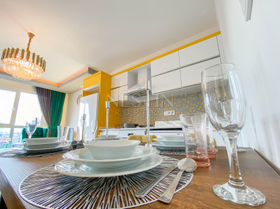 Квартира 1+1 с дизайнерским ремонтом в районе Махмутлар, в 300 м от Средиземного моря фото 28