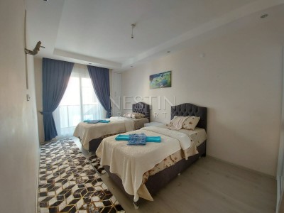 Меблированная квартира 2+1 в комплексе близко к морю в Махмутларе фото 14