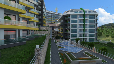 Светлая квартира 1+1 в районе Каргыджак, в 50 м от Средиземного моря фото 2