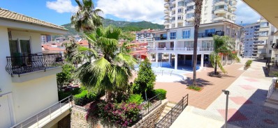 Вилла 3+1 в прекрасном комплексе в районе Джикджилли в Алании фото 1