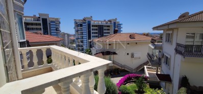 Вилла 3+1 в прекрасном комплексе в районе Джикджилли в Алании фото 3