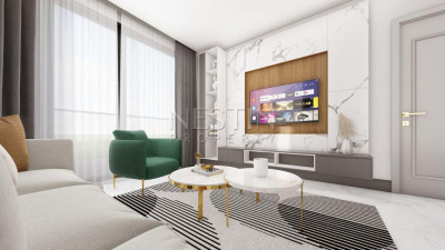 Квартира 2+1 в новом комплексе района Оба, в 2200 м от Средиземного моря фото 9