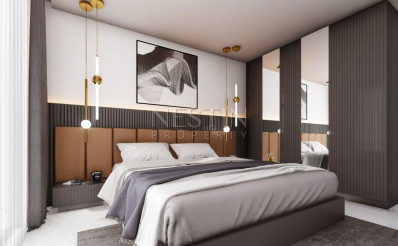 Квартира 2+1 в новом комплексе района Оба, в 2200 м от Средиземного моря фото 11