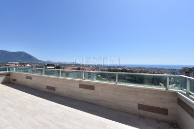 Большая квартира пентхаус 7+1 в районе Джикджилли фото 24