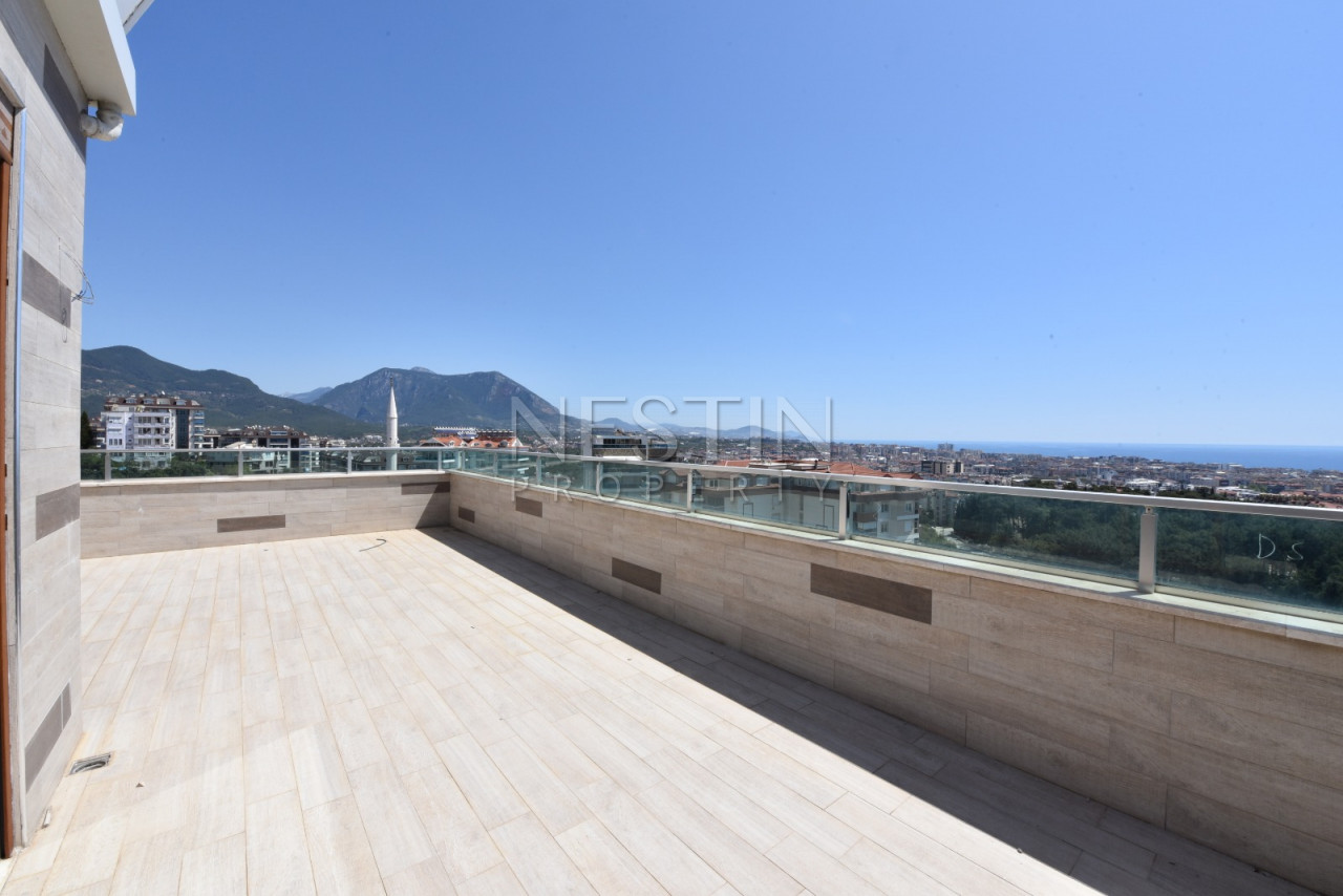 Большая квартира пентхаус 7+1 в районе Джикджилли фото 25