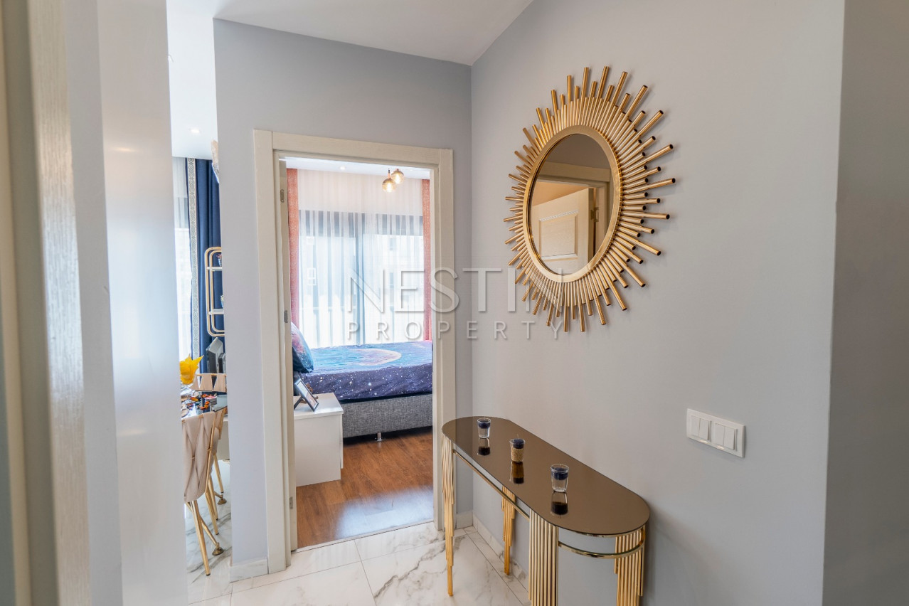 Квартира 1+1 в новом доме района Кестель в 100 м от моря фото 7