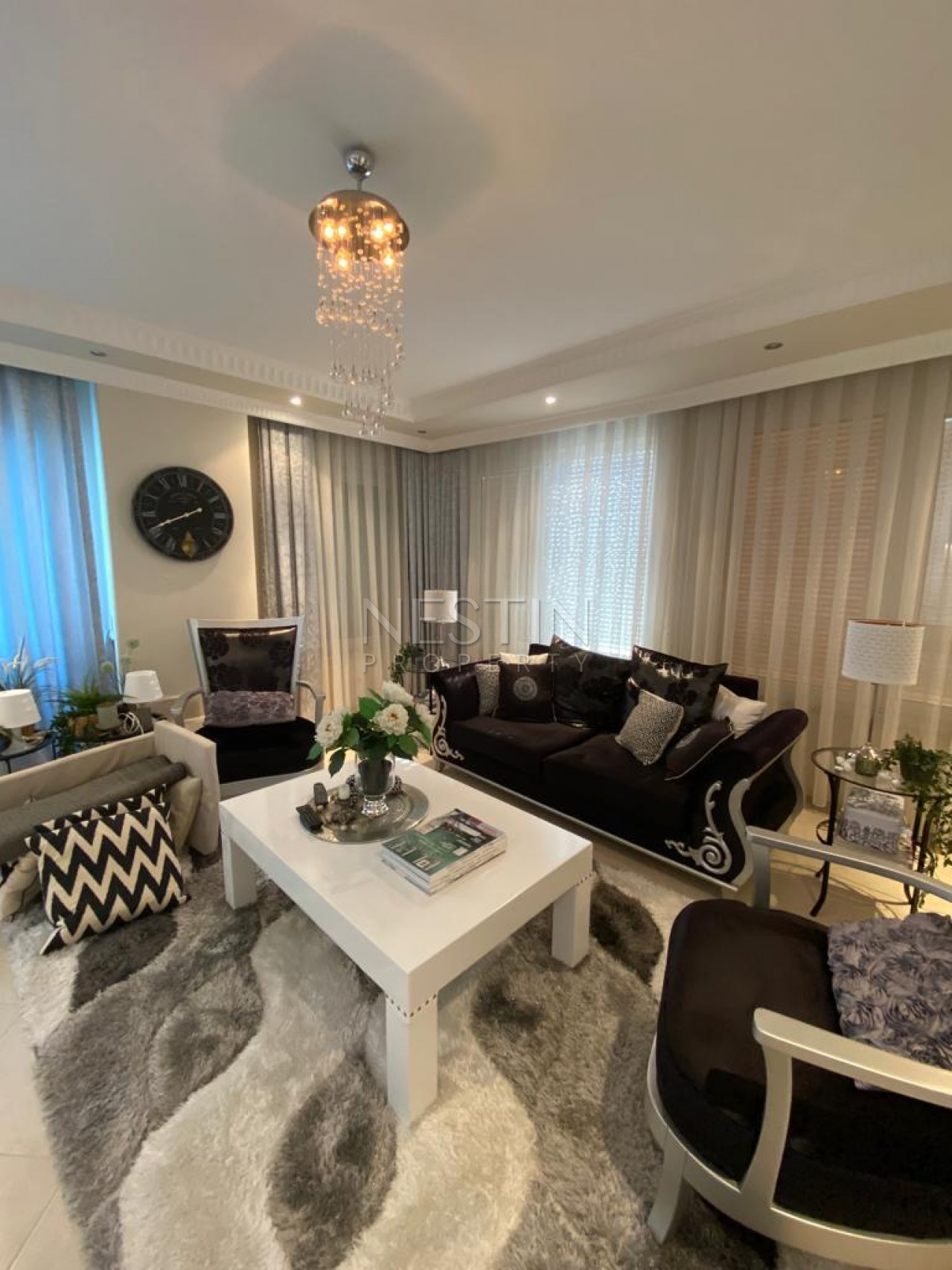 Квартира 2+1 с видом на море в районе Джикджилли фото 9