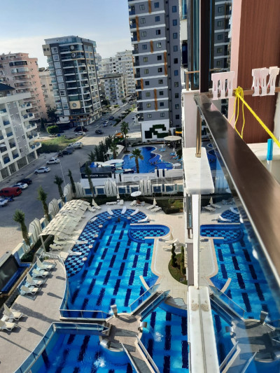 Просторная квартира 3+1 с отдельной кухней в хорошем ЖК района Махмутлар фото 23