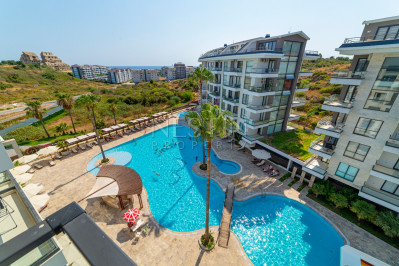 Квартира 1+1 в комплексе отельного типа района Кестель фото 2