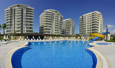 Апартаменты 2+1 в хорошем комплексе района Авсаллар фото 1