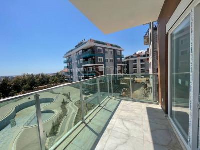 Светлая квартира 2+1 в новом комплексе района Оба, в 1300 м от Средиземного моря фото 4