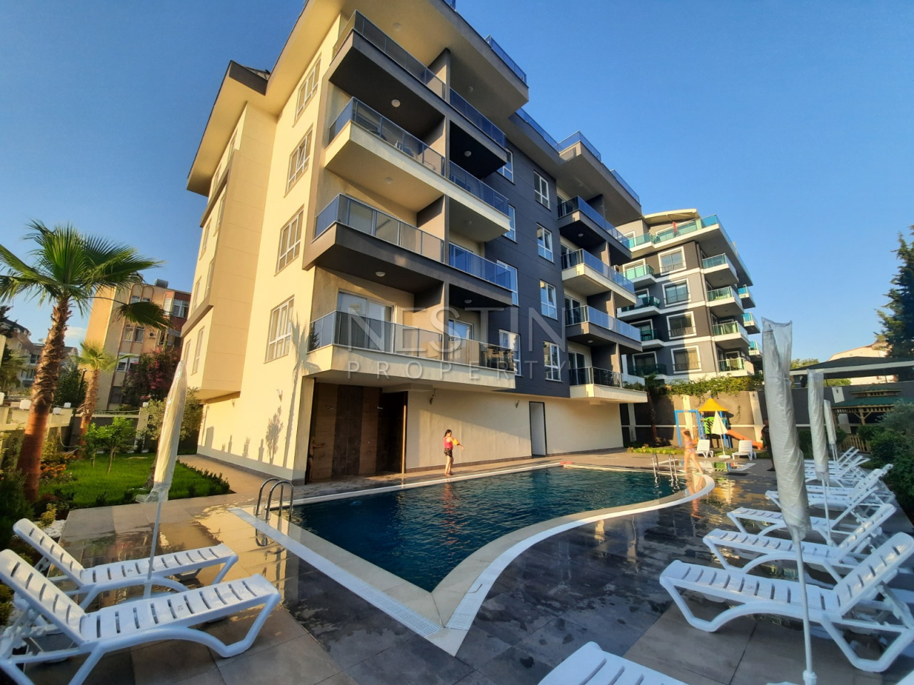 Светлая квартира 1+1 в районе Авсаллар, в 400 м от Средиземного моря фото 2