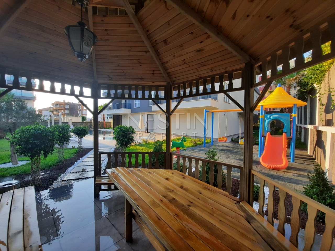 Светлая квартира 1+1 в районе Авсаллар, в 400 м от Средиземного моря фото 5