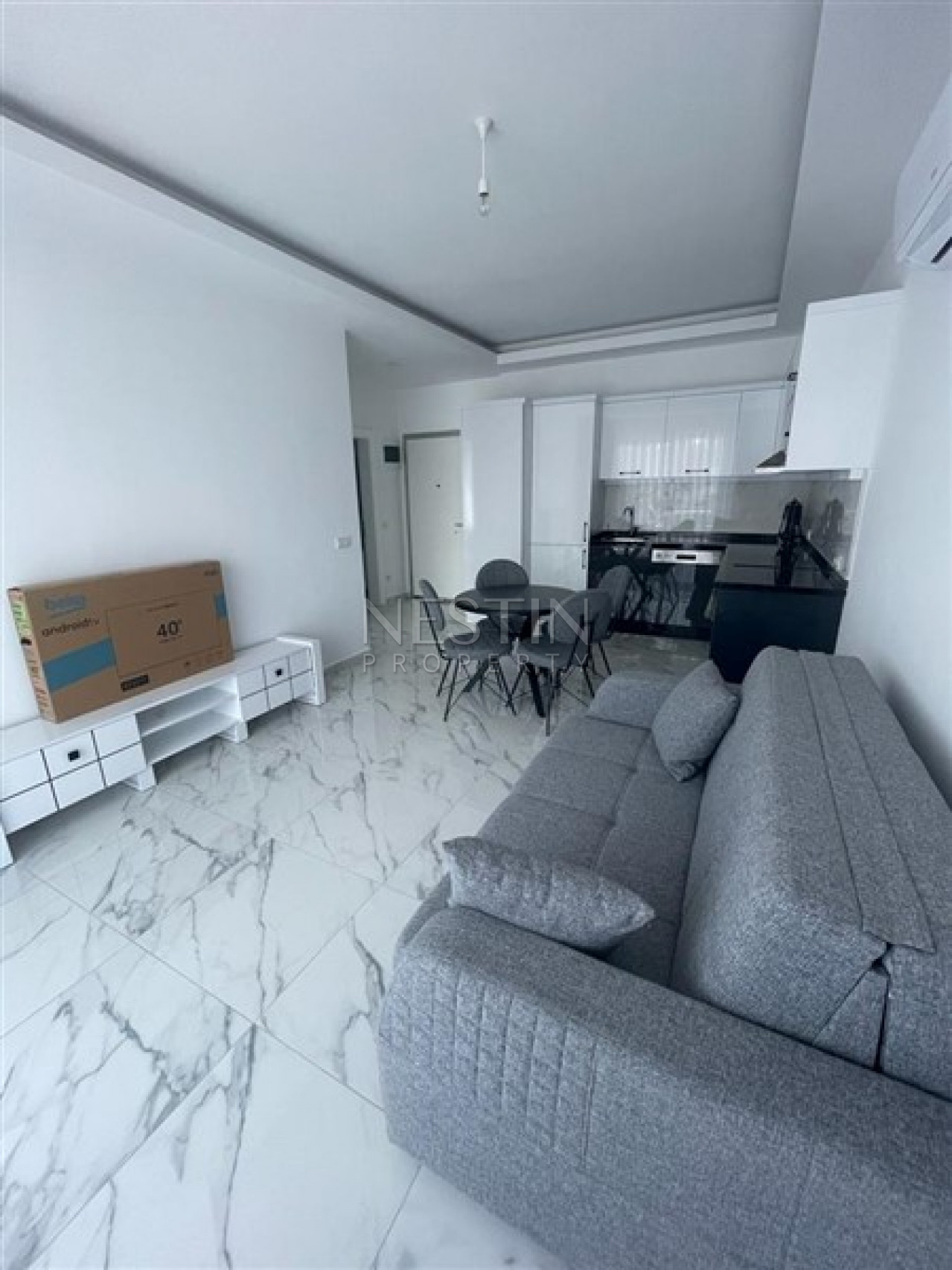 Светлая квартира 1+1 в районе Авсаллар, в 400 м от Средиземного моря фото 9