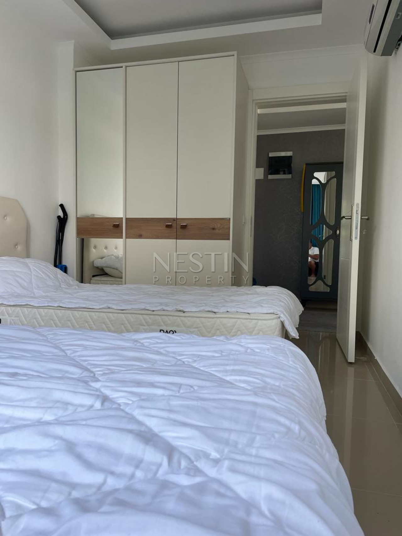 Квартира 2+1 в 500м от моря в районе Кестель фото 16